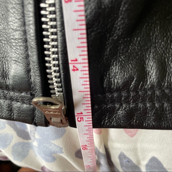 Vintage Wilsons Maxima Leather Mini Skirt - Picture 6 of 8